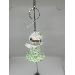 Caneton blanc et vert