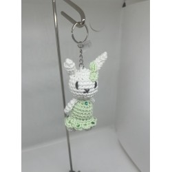 Lapin blanc et vert