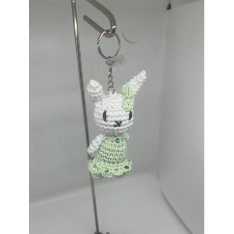 Lapin blanc et vert