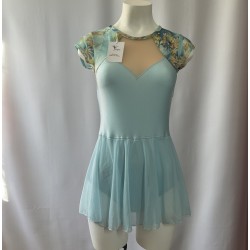 Tunique ciel et imprimé