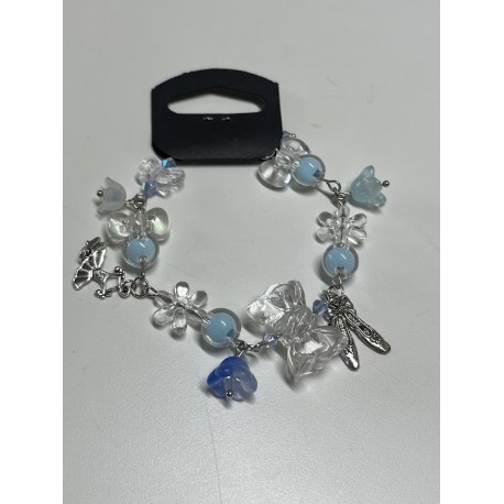 Bracelet bleu tendre