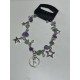 Bracelet vert mauve