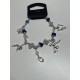 Bracelet rose-bleu