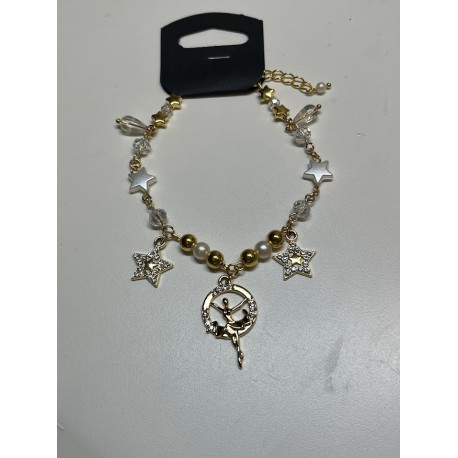 Bracelet nacre et or