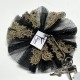 Mini-tutu noir baroque
