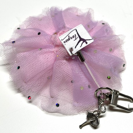 Mini-tutu mauve irisé