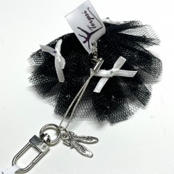 Mini-tutu noir coquette
