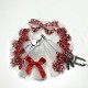 Mini-tutu coquette rouge et blanc