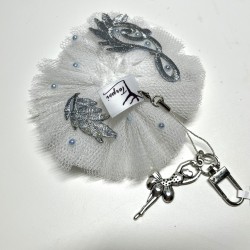 Mini-tutu noir cygne blanc