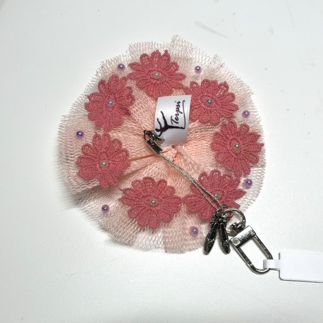 Mini-tutu fleur rose