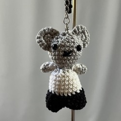 Souris garçon gris