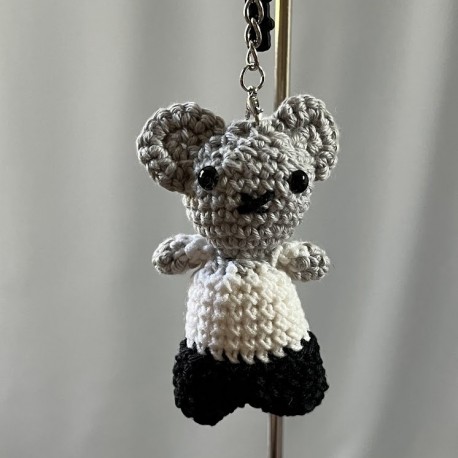 Souris garçon gris